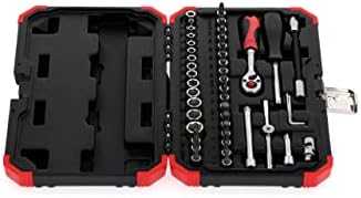Gedore Gedore Raudona socket wrench set 1/4 SW4-14mm 46 pieces - 3300052