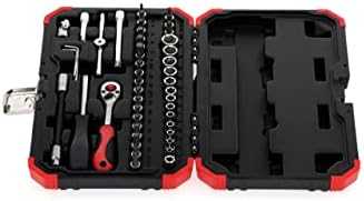 Gedore Gedore Raudona socket wrench set 1/4 SW4-14mm 46 pieces - 3300052