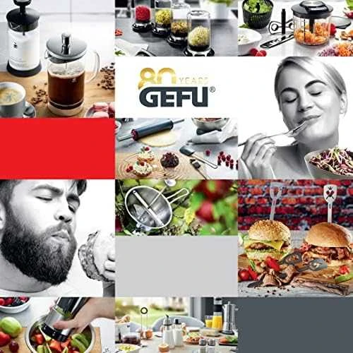 GEFU Julienne VIOLI 2.0 slicer Manual Juodas ABS synthetics, Nerūdijantis plienas