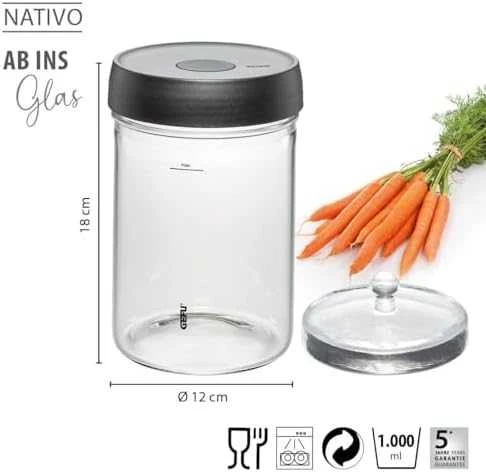 Fermentation jar 1 l GEFU NATIVO G-15810