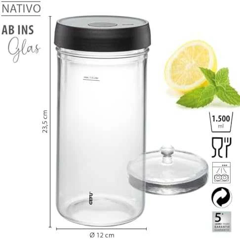 GEFU fermentacijos indelis 1,5 ltr
