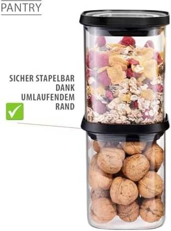 Stačiakampis stiklinis indas 1,9 l Gefu Pantry G-12804