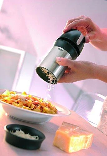 GEFU 34680 manual grater/spiralizer Juodas, Nerūdijantis plienas