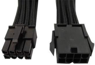 Gelid Solutions Gelinis ATX/EPS 8 kontaktų - ATX/EPS 8 kontaktų, 0,3 m, juodas (CA-8P-01)