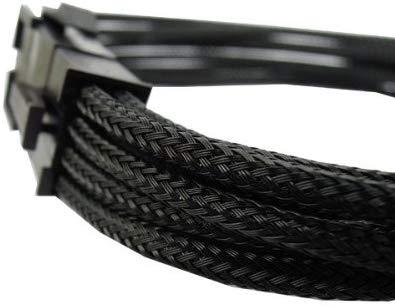 Gelid Solutions Gelinis ATX/EPS 8 kontaktų - ATX/EPS 8 kontaktų, 0,3 m, juodas (CA-8P-01)