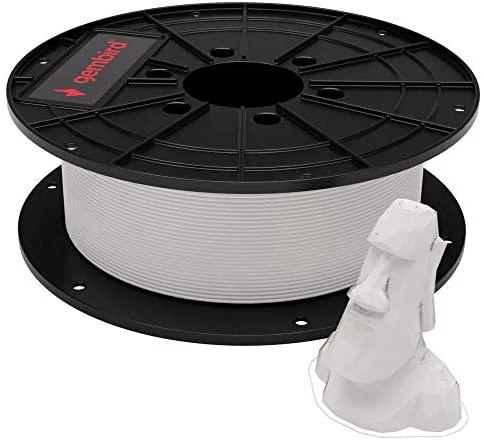 GEMBIRD 3DP-PLA1.75-01-W siūlas Gembird PLA Baltas 1,75mm 1kg