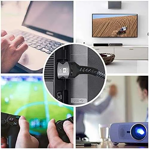 Gembird Cablexpert | Itin didelės spartos HDMI kabelis su Ethernet ryšiu, 8K „Select Plus“ serija | CCB-HDMI8K-2M | 2 x A tipo | HDMI 2.1 (į viršų) | 2 m