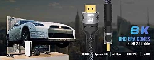 GEMBIRD CCB-HDMI8K-1M itin didelės spartos HDMI kabelis su Ethernet 8K Select Plus serija 1 m