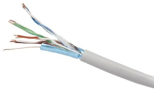 GEMBIRD FPC-5004E-L Gembird FTP laidas, kat. 5e, 7*0,18mm CCA 305m, pilka