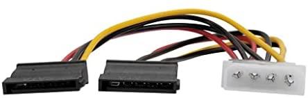 GEMBIRD CC-SATA-PSY Gembird 2 Serial ATA 15 cm maitinimo laidas