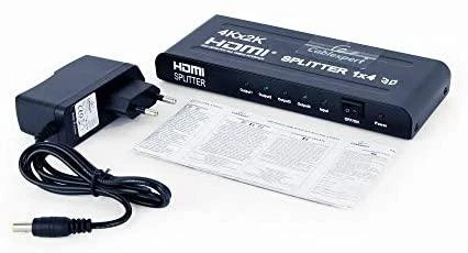 Gembird DSP-4PH4-02 video splitter HDMI 4x HDMI