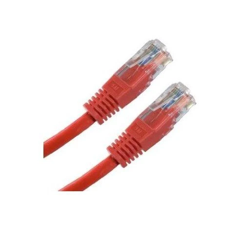 GEMBIRD PP12-3M/R Gembird patchcord RJ45, cat.5e, UTP, 3m, raudona