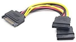 GEMBIRD CC-SATAMF-01 SATA maitinimo prailginimo kabelis 15 kontaktų M/F 30 cm