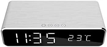 GEMBIRD DAC-WPC-01-S skaitmeninis žadintuvas su belaidžio įkrovimo funkcija