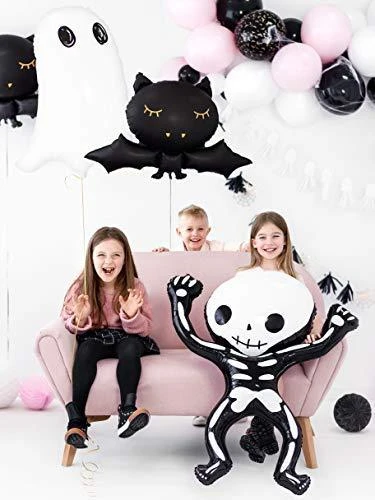 Party Deco Forminis folinis balionas "Skeletas" (84x100cm)