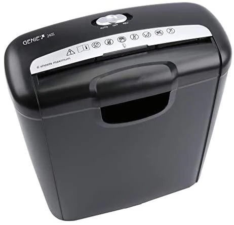 Genie 240 S smulkintuvas, juodas korpusas
