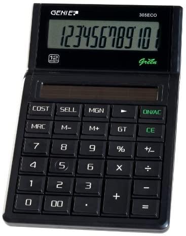 Kalkulator Genie GENIE kalkulator 305 ECO* (mėlyna anioł)