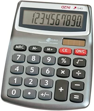 „Genie Calculator 540“ stalo skaičiuotuvas
