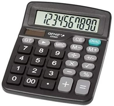 Skaičiuotuvas Genie GIE Tischrechner Basic 220 MD 10- stellig
