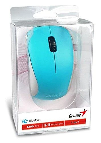 Genius NX-7000 Bevielė pelė, mėlyna, 1200DPI