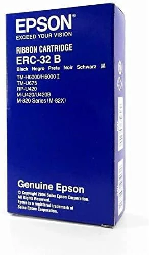 Epson kasos aparato juosta ERC32B juoda (C43S015371)