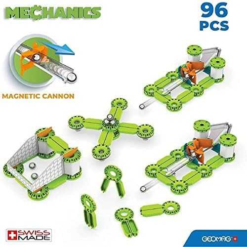 Trefl Geomag Magnetinis konstruktorius - Mechanika - Vartai! (96 vnt.)