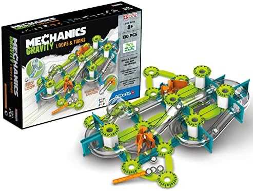 Mechanika Gravitacijos kilpos ir posūkiai magnetinės plytos 130 vienetų GEOMAG GEO-763