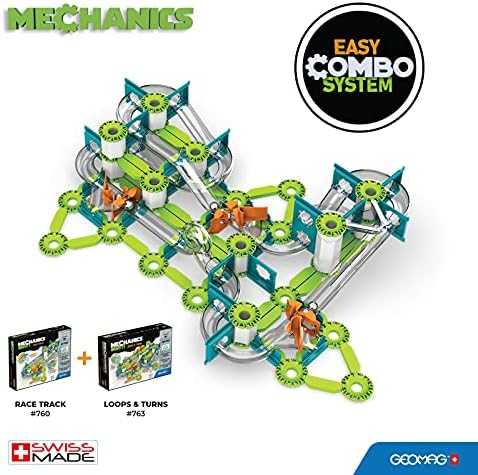 Trefl Geomag Magnetinis konstruktorius - Mechanika - Lenktynių trasa (67 vnt.)