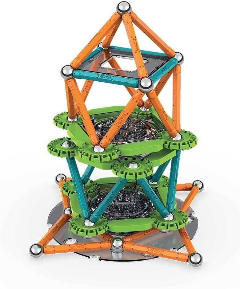 Trefl Geomag Magnetinis konstruktorius - Mechanika - Magnetiniai krumpliaračiai (160 vnt.)