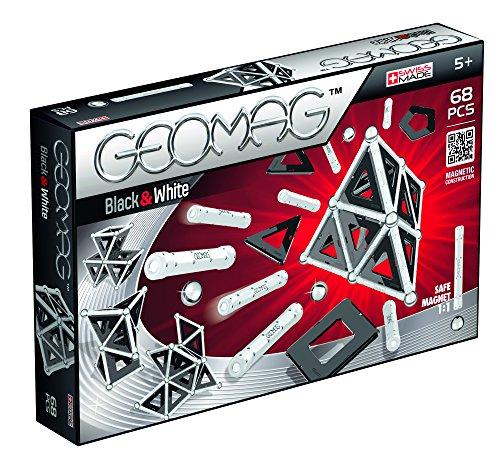 Geomag Panels Juodas&Baltas 68 pcs neodimio magnetinis žaislas 68 vnt Multi spalvos