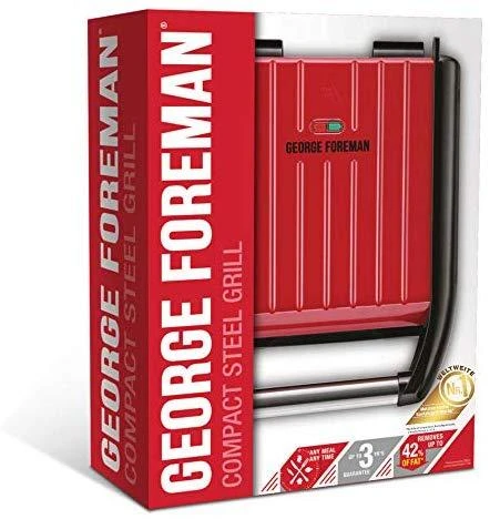 Sumuštinių keptuvas Russell Hobbs RUSSEL 25030-56 Elektrinis grilis George Foreman 25030-56