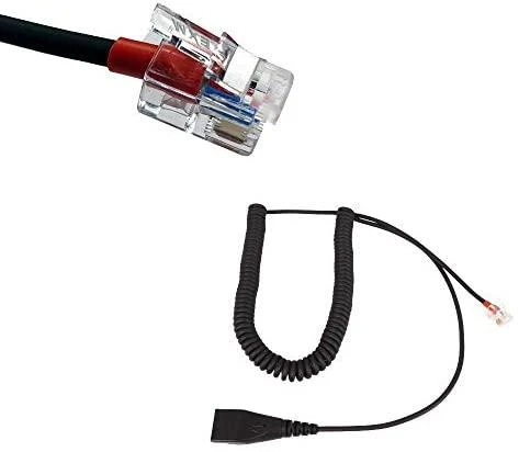 KONSTRUKCIJOS STRUKTŪROS RJ-Compact kabelis. susitikti su Yealink, Snom, Avaya, Grandstream