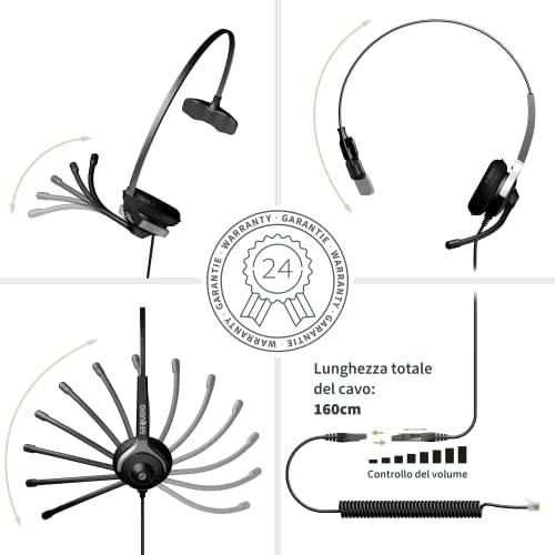 Yealink Ausinės GEQUDIO WA9002 (WA9002)
