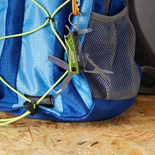 Gerber Outdoor Dime Micro Tool, Žalias Micro daugiafunkcis įrankis