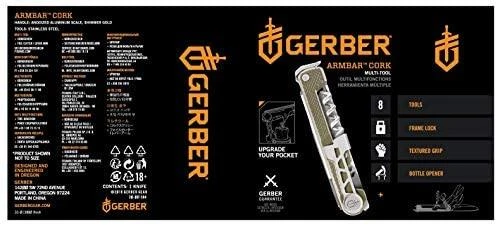 Peilis Gerber ArmBar kamštiena, Shimmer Gold