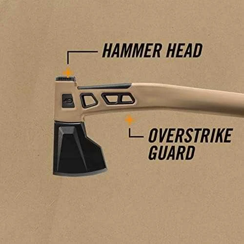 Gerber kirvis Bushcraft Axe - Coyote (didelis)