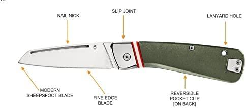 Peilis Gerber Straightlace Modern Folding, FSG