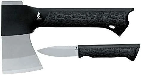 Gerber Hunting Gator Combo Ax Axe + mini Peilis
