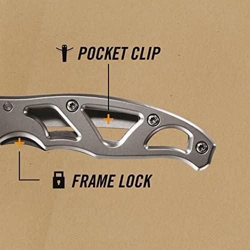 Gerber Essentials Paraframe Mini - Stainless, Fine Edge Peilis