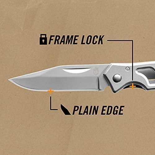 Gerber Essentials Paraframe Mini - Stainless, Fine Edge Peilis