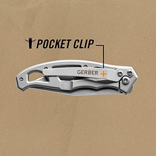 Gerber Essentials Paraframe Mini - Stainless, Fine Edge Peilis