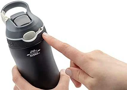 Gertuvė Contigo Ashland Chill Matte Juodas CON2136778, 590 ml