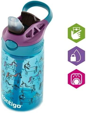 Contigo Vaikiška gertuvė Easy Clean Juniper Unicorns CON2127477, 420 ml