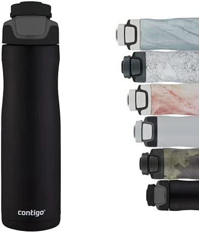 Termogertuvė Contigo Autoseal Chill Matte Juodas, 2127889, 720 ml