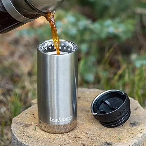 JAV Klean Kanteen TKWide Insulated 473ml medetkų termosas