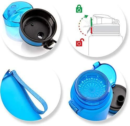 Gertuvė Meteor 650 ml mėlyna 74578