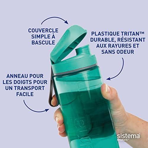 Gertuvė Sistema Vandens butelis, gėrimas, 600ml, mėlynas