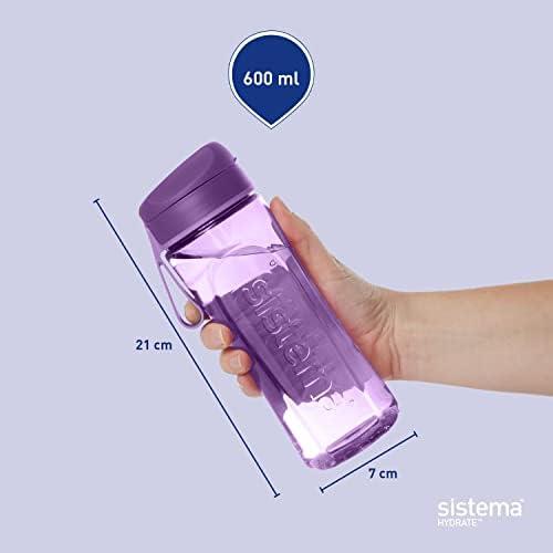 Gertuvė Sistema Vandens butelis, gėrimas, 600ml, mėlynas
