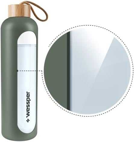 Wessper motyvacinė gertuvė - Activemax Crystalline  1 litras , alyvuogių žalia spalva