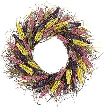 Beliani Dekoracinis vainikas CANDELARIA 50 cm spalvotas